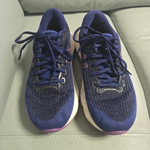 Asics Gel-Kayano Lite 3 Shoes Womens‎ 8.5 Dive Blue Orchid Road Running Trainer - Picture 2 of 6